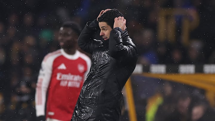 Für Arsenal-Coach Mikel Arteta ist das Titelrennen zum Haareraufen