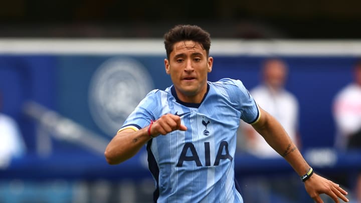 Queens Park Rangers v Tottenham Hotspur - Pre-Season - Friendly Veliz in action during the friendly at QPR 