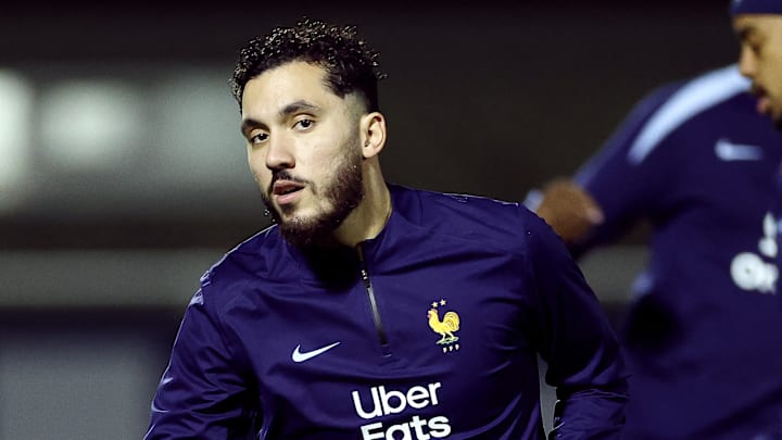 Rayan Cherki - équipe de France