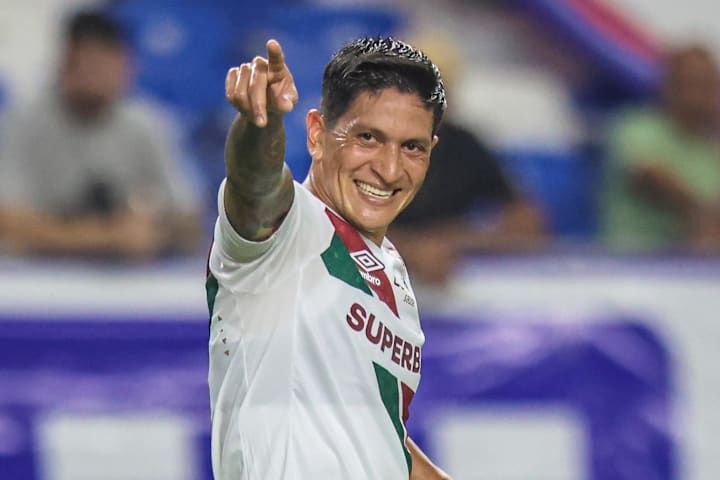 German Cano, jogador do Fluminense
