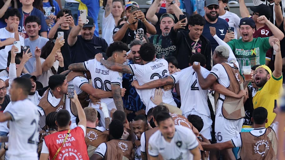 Igor Jesus was the hero for Botafogo. | Daniel Cole-Reuters via Imagn Images