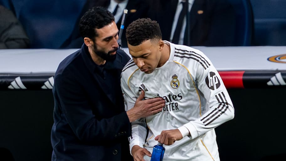 Kylian Mbappe and Alvaro Arbeloa