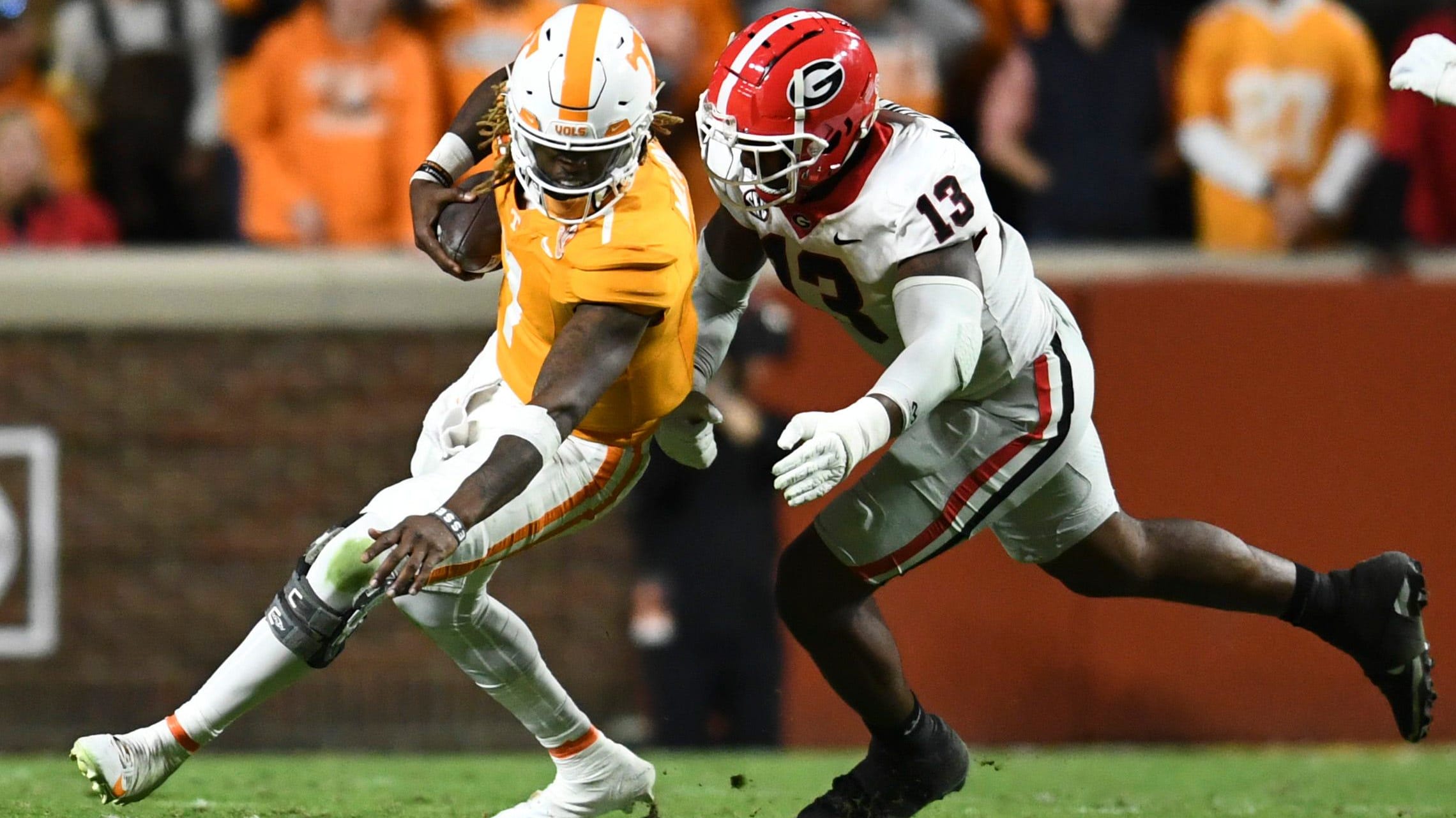 Georgia pass rusher Mykel Williams