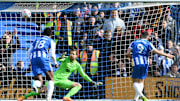 Maupay missed a penalty