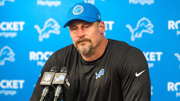 Detroit Lions head coach Dan Campbell