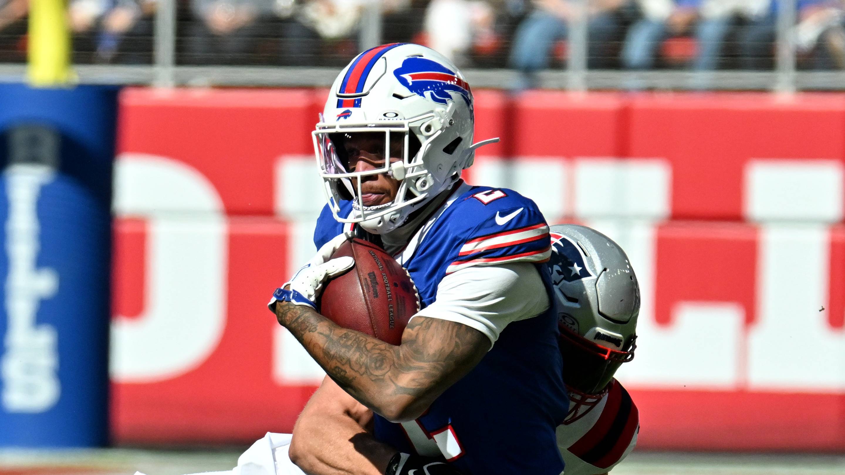 Bills' Final Week 5 Injury Report: DJ Moore Practices Saturday, Two Ruled Out for MNF