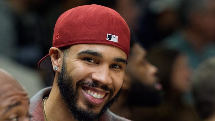 Nov 29, 2025; Minneapolis, Minnesota, USA; Boston Celtics forward Jayson Tatum (0) : Matt Blewett-Imagn Images