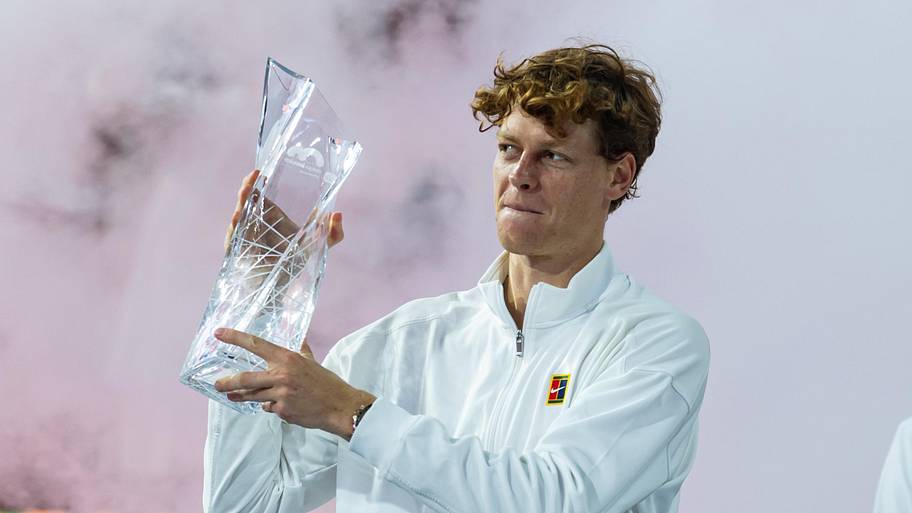 Jannik Sinner is the first player to win five consecutive ATP Masters 1000 titles.  