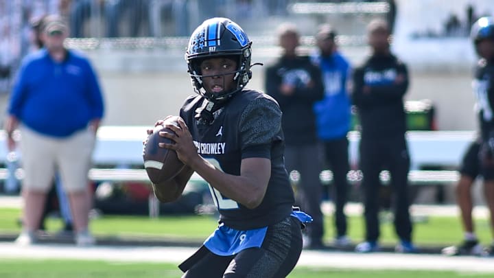 North Crowley senior quarterback Chris Jimerson. North Crowley senior quarterback Chris Jimerson.
