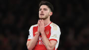 Rice could not help Arsenal avoid defeat