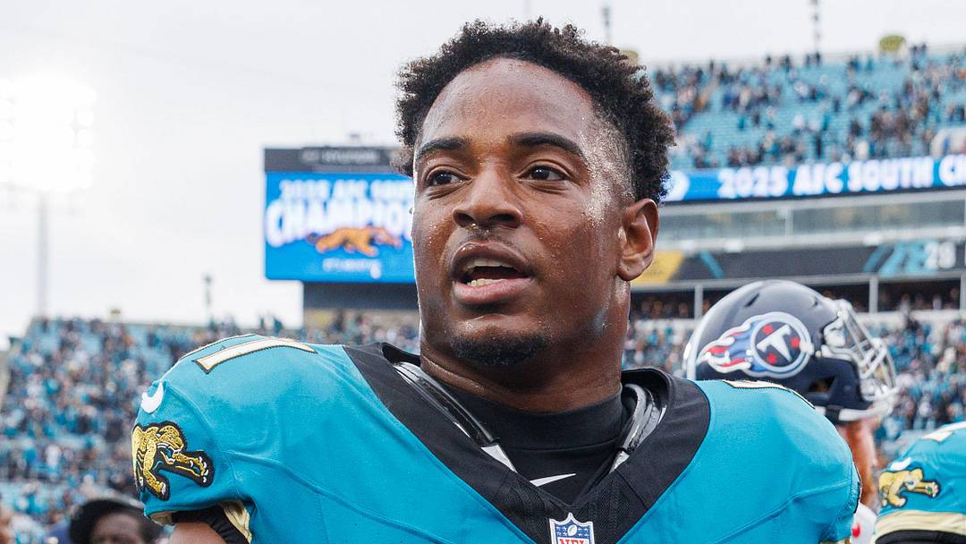 Jan 4, 2026; Jacksonville, Florida, USA; Jacksonville Jaguars linebacker Ventrell Miller (51) after the game against the Tennessee Titans at EverBank Stadium. Mandatory Credit: Morgan Tencza-Imagn Images