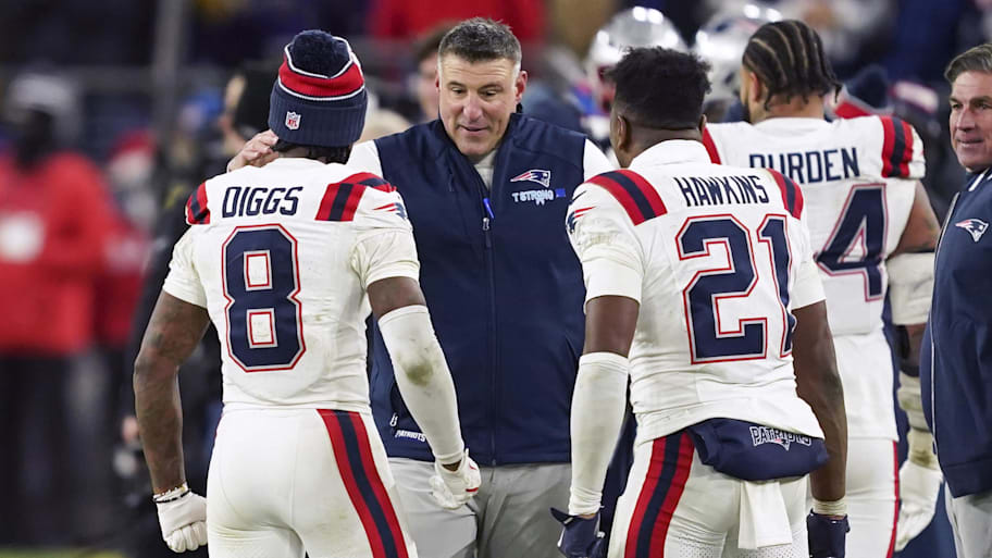 New England Patriots wide receiver Stefon Diggs