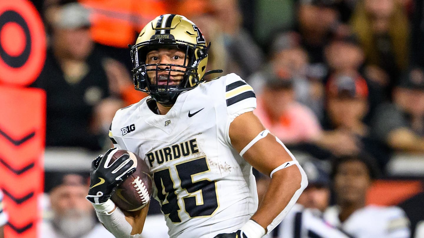 Purdue Names Team Captains for 2025 Football Season