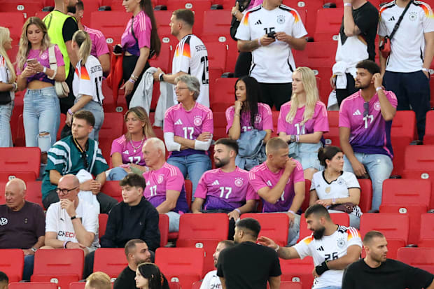 Florian Wirtz’s family at Euro 2024.