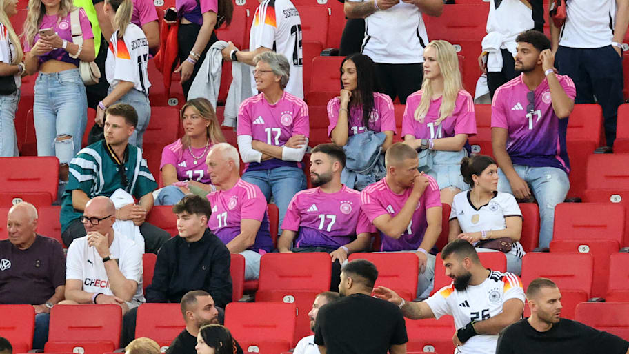 Florian Wirtz’s family at Euro 2024.