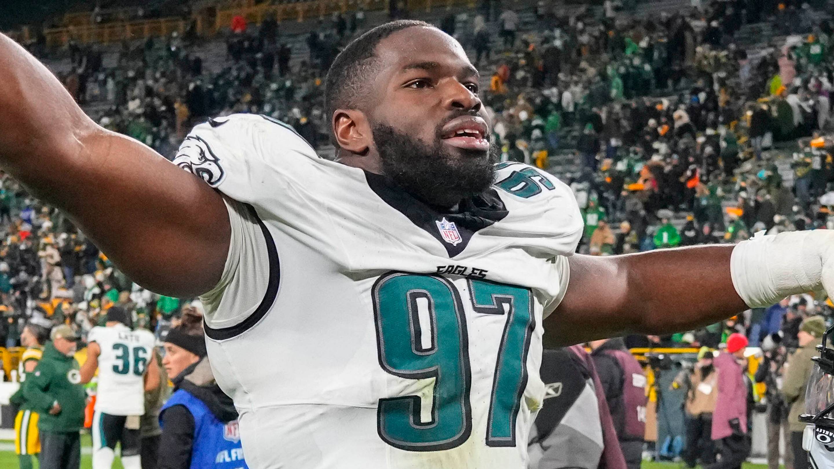 Moro Ojomo unexpectedly might have a future with the Eagles after all
