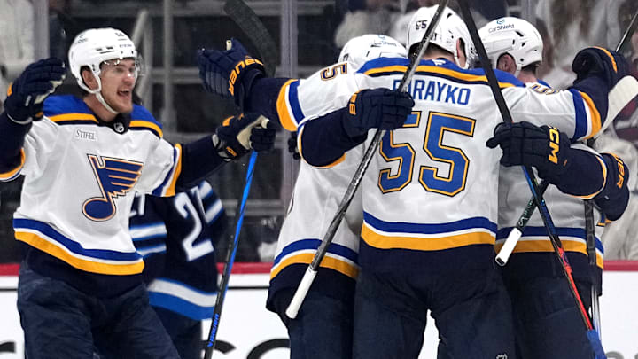 St Louis Blues v Winnipeg Jets - Game Seven