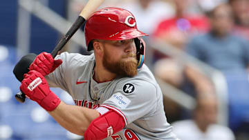 Cincinnati Reds outfielder Blake Dunn