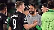 Viktor Gyökeres (left) enjoyed a prolific spell under Ruben Amorim at Sporting CP.