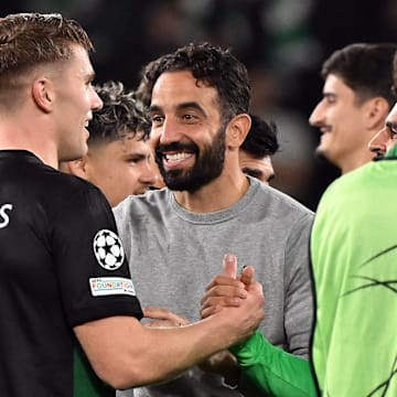 Viktor Gyökeres (left) enjoyed a prolific spell under Ruben Amorim at Sporting CP.
