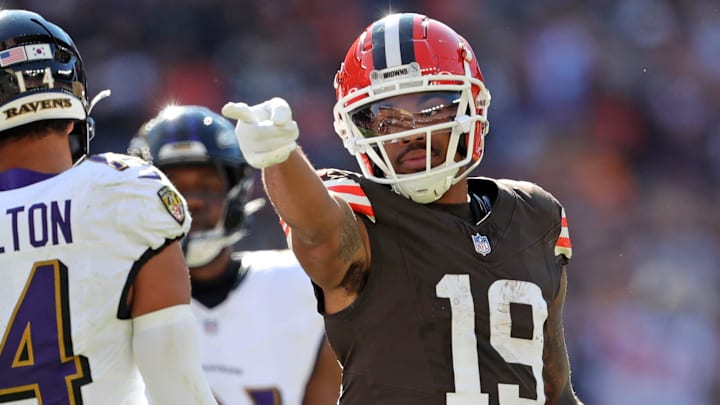 Cleveland Browns wide receiver Cedric Tillman. Cleveland Browns wide receiver Cedric Tillman.