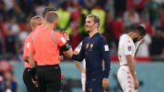 Gol Antoine Griezmann dianulir saat Timnas Prancis kalah 0-1 dari Tunisia pada Piala Dunia 2022