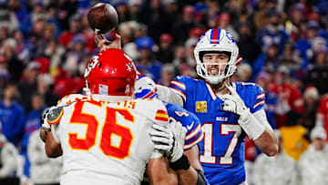 Josh Allen and the Bills defeated the Chiefs, 30-21, during Week 11.