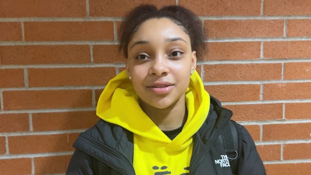 High school girls basketball; Kaleena Smith