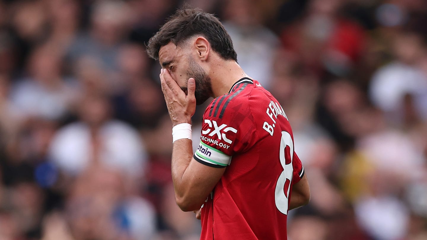 Manchester United Bruno Fernandes Misses Fifth Premier League Penalty