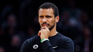 Boston Celtics head coach Joe Mazzulla.