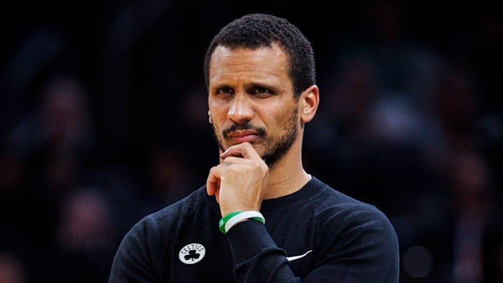 Boston Celtics head coach Joe Mazzulla.
