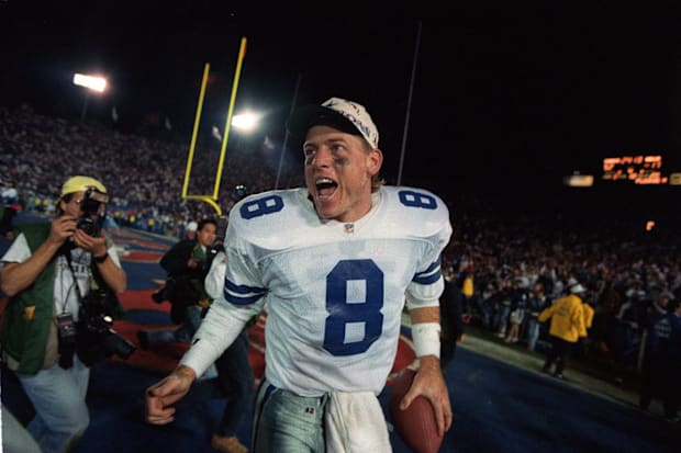 Troy Aikman won three Super Bowls with the Dallas Cowboys.