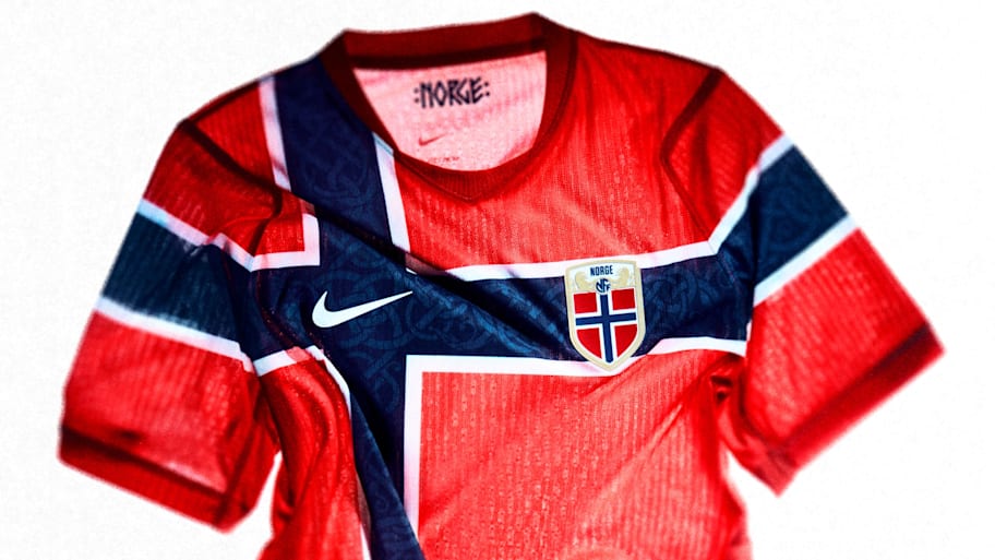 Norway’s 2026 World Cup home shirt. 