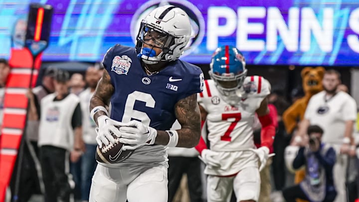 Penn State Nittany Lions wide receiver Harrison Wallace III (6)