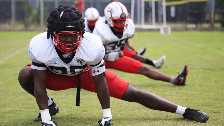 The Andrew Jackson football team, shown during a 2022 practice, kicked off their 2024 workouts with a midnight practice at 12:01 a.m. on July 29th.