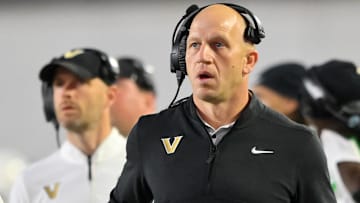 Vanderbilt Commodores head coach Clark Lea