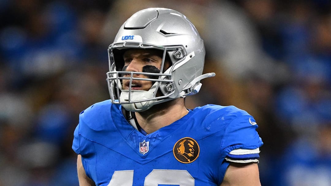 Detroit Lions linebacker Jack Campbell.