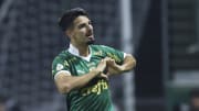 Flaco López marcou o gol de número 500 do time sob o comando de Abel Ferreira