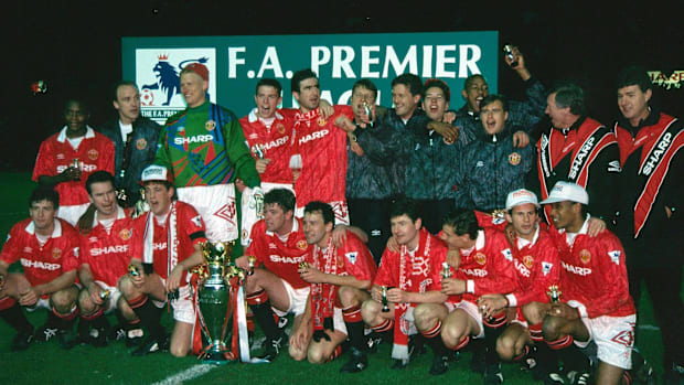 Manchester United won the inaugural Premier League title.