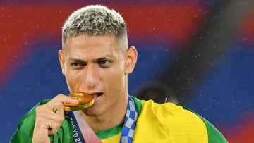 Avec cinq réalisations, Richarlison avait terminé meilleur buteur du tournoi masculin des Jeux de Tokyo 