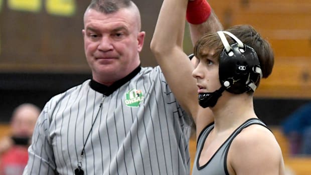 Lincoln Rohr, along with his brother Mason, lead a strong lineup at Ohio's Perry High School.