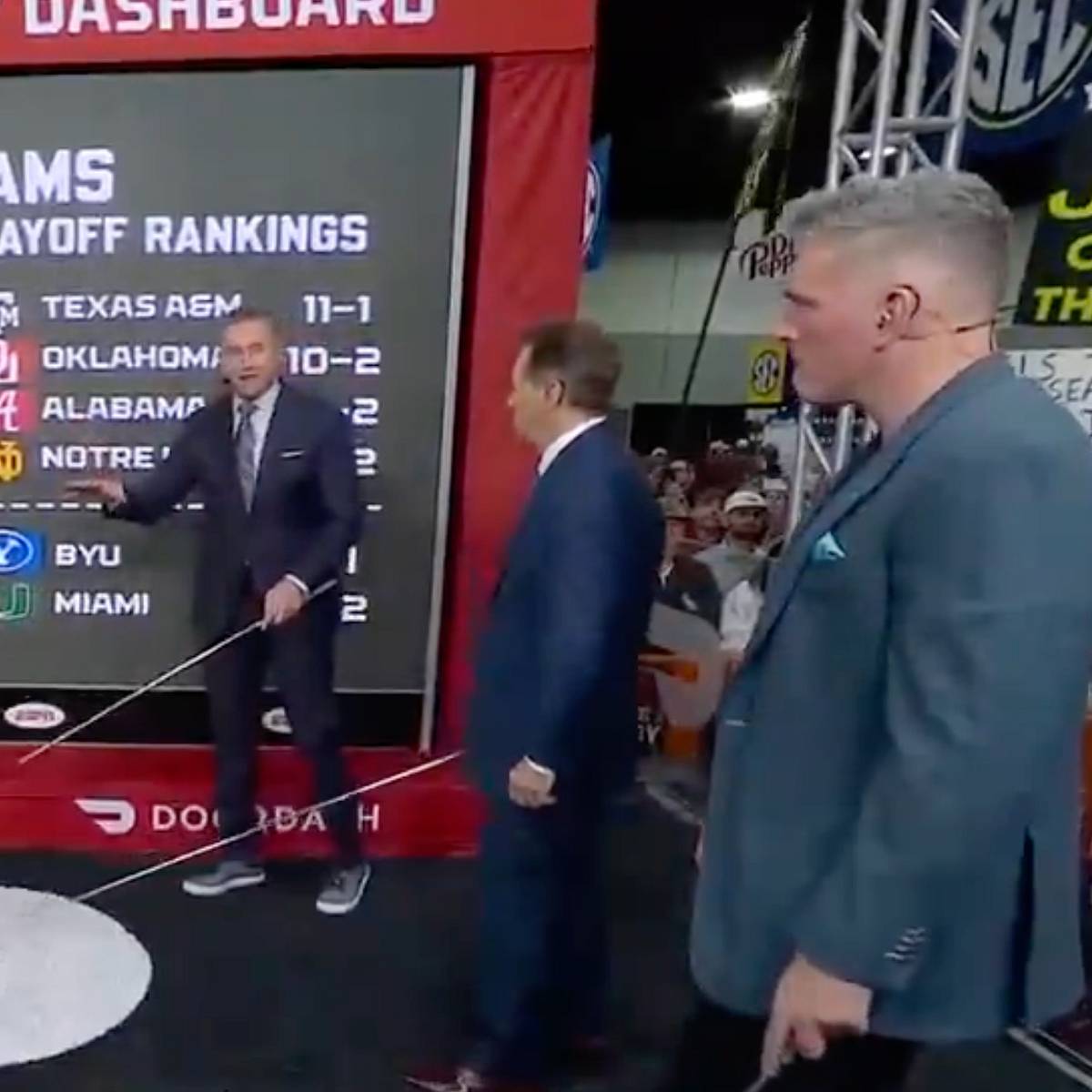 Image for Nick Saban, Kirk Herbstreit Call for Major Change to Weekly College Football Playoff Rankings
