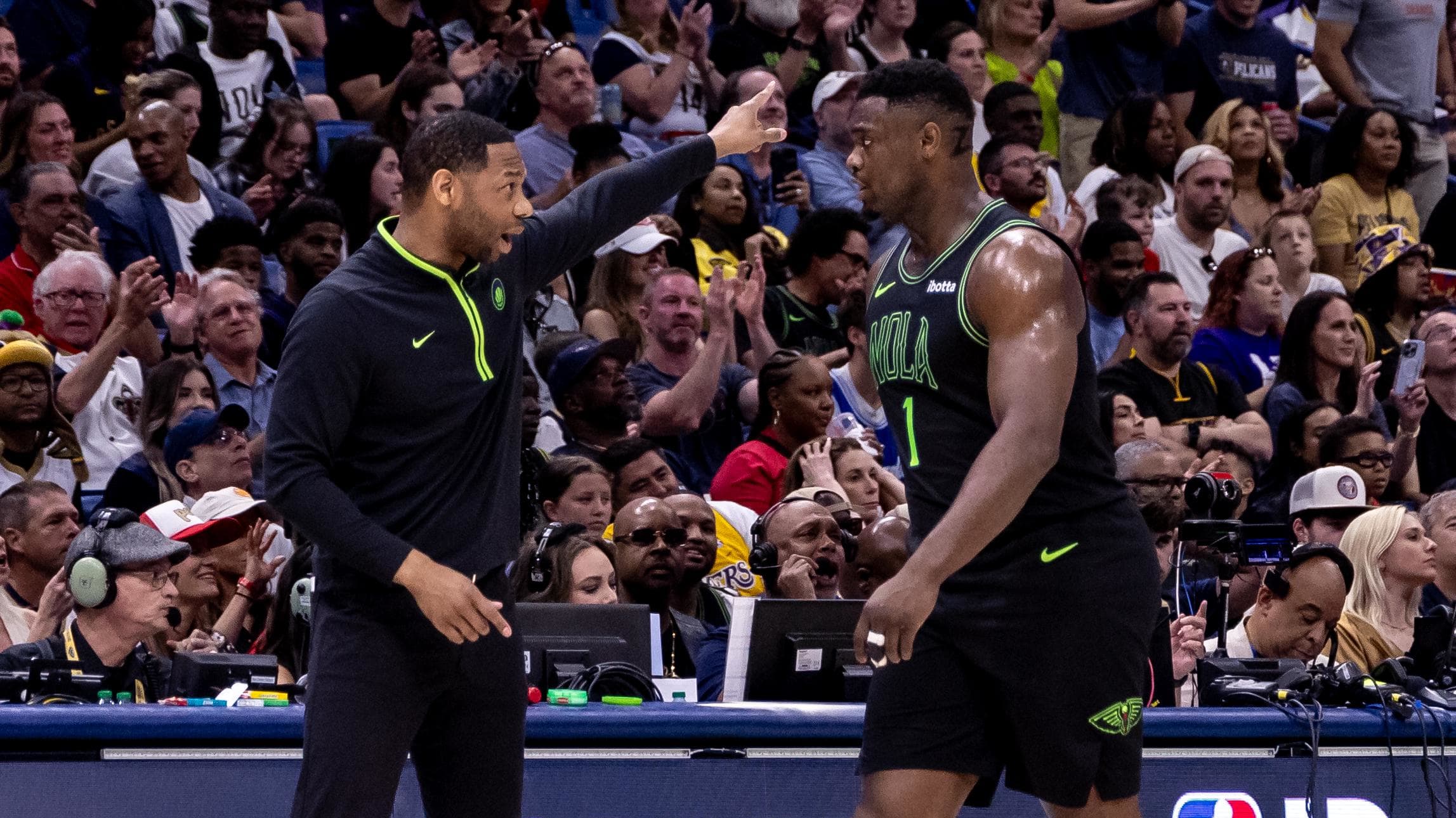 Willie Green and Zion WIlliamson