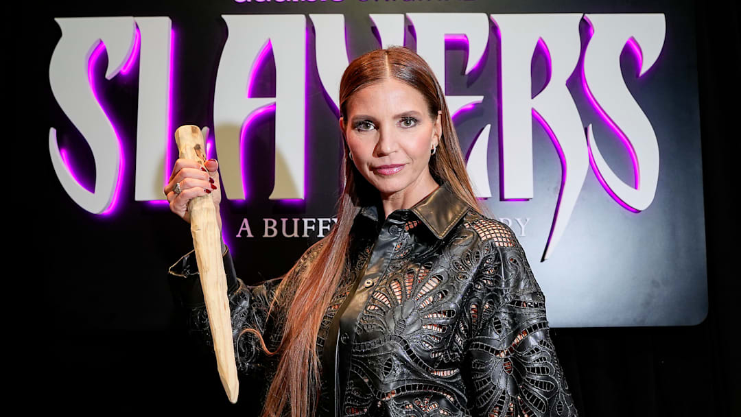 Charisma Carpenter - "Slayers: A Buffyverse Story" Stars And Creators Celebrate New Audible Original Series At NYCC With