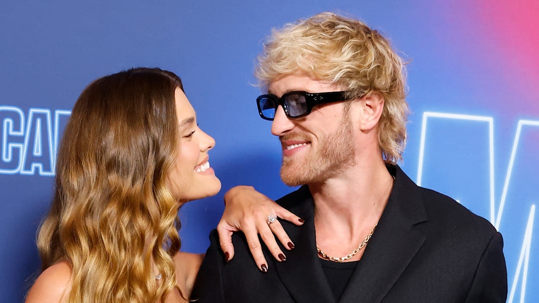 Nina Agdal and Logan Paul 