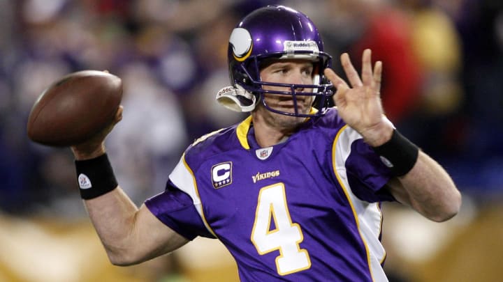 Former Minnesota Vikings QB Brett Favre