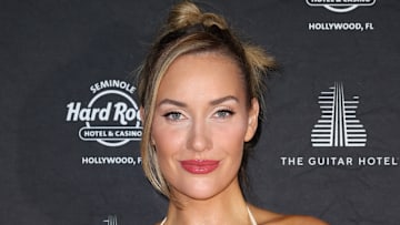 Paige Spiranac at the 2024 SI Swimsuit launch party