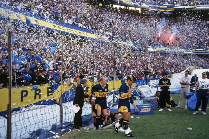 Maradona Boca Juniors cabelo