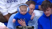 Steven Ashworth’s son made his March Madness debut on Thursday.