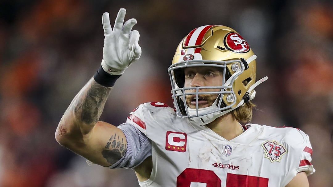 San Francisco 49ers tight end George Kittle (85)